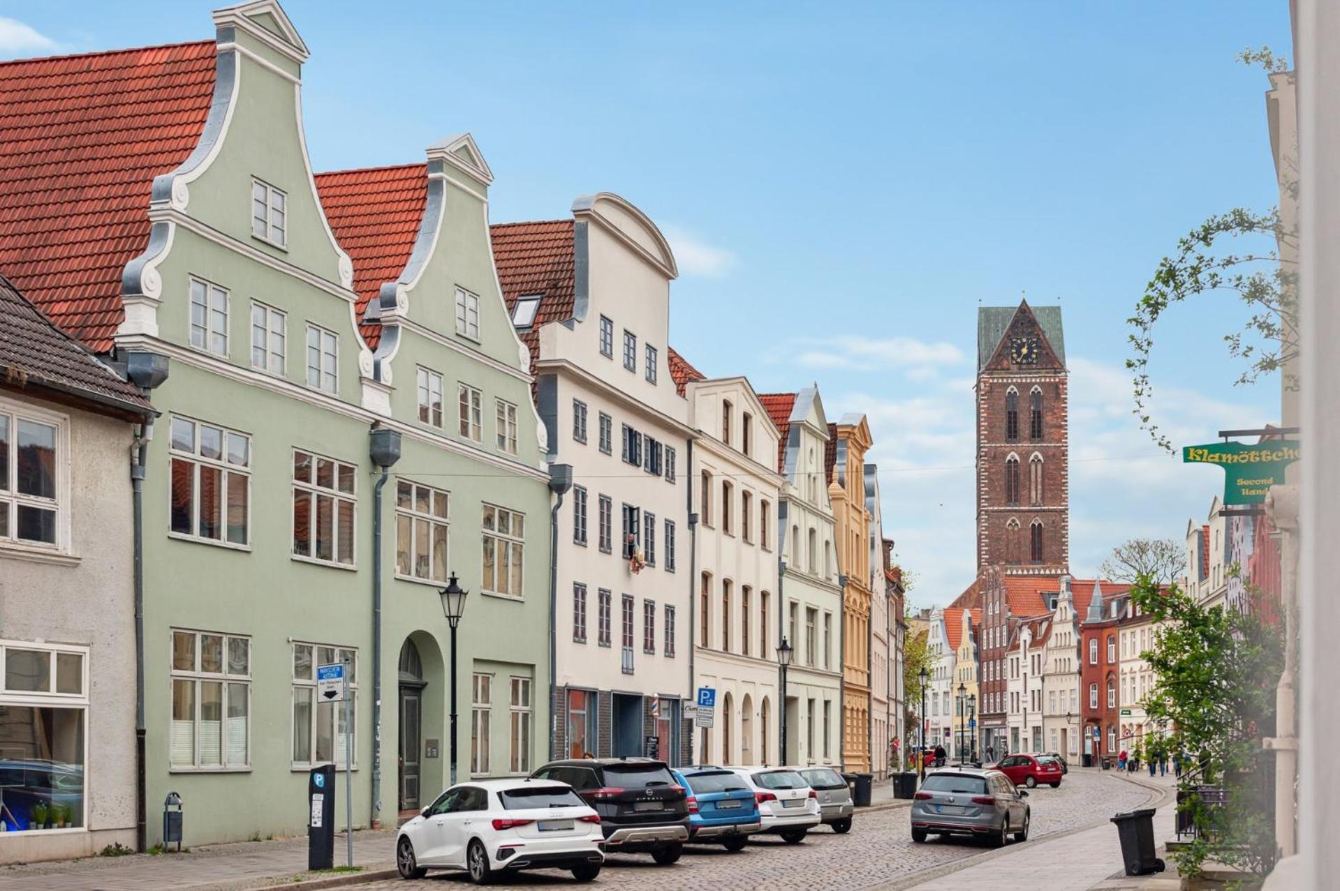Neu Altstadtliebe - Gemuetliche Apartments In Der Historischen Altstadt, Zentral Und Komfortabel Wismar Exterior foto